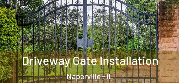 Driveway Gate Installation Naperville - IL