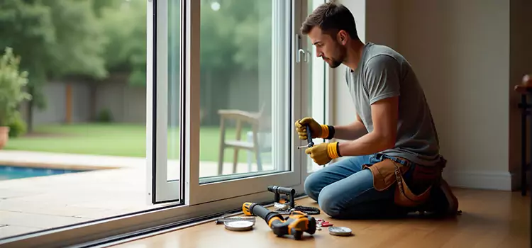 Replacing Older Sliding Glass Door Rollers Naperville