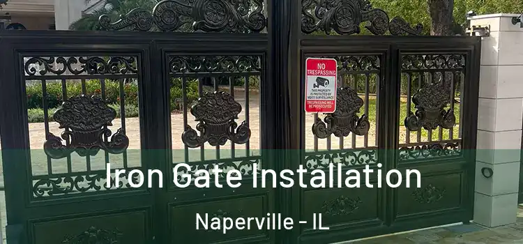 Iron Gate Installation Naperville - IL