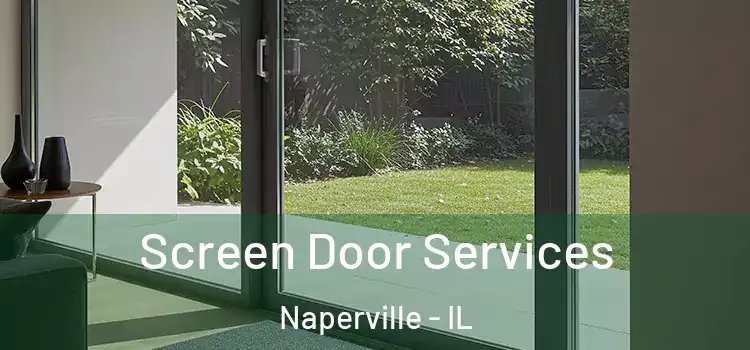  Screen Door Services Naperville - IL